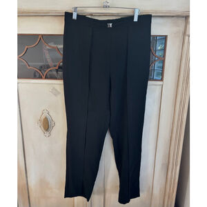 NWT Black Label Chicos Pleated Detail Ankle Pants | Size 1 (US Size 8-10)